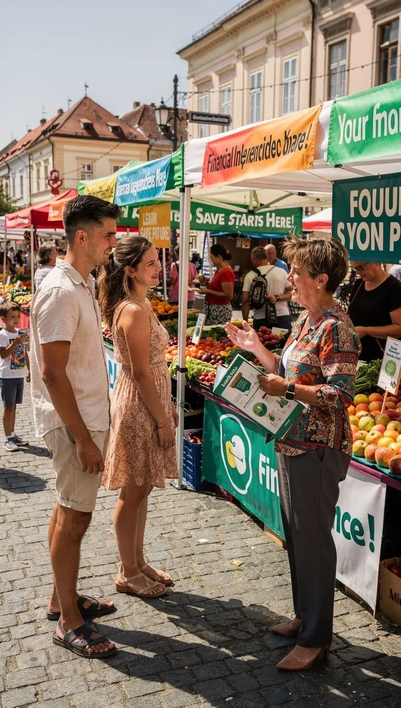 Fiatal pár, aki közösen vizsgálja meg megtakarításaikat és költségvetésüket egy laptop előtt.